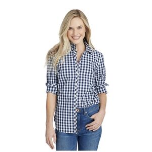 NWT Vineyard Vines Little Gingham Relaxed Button Down Shirt